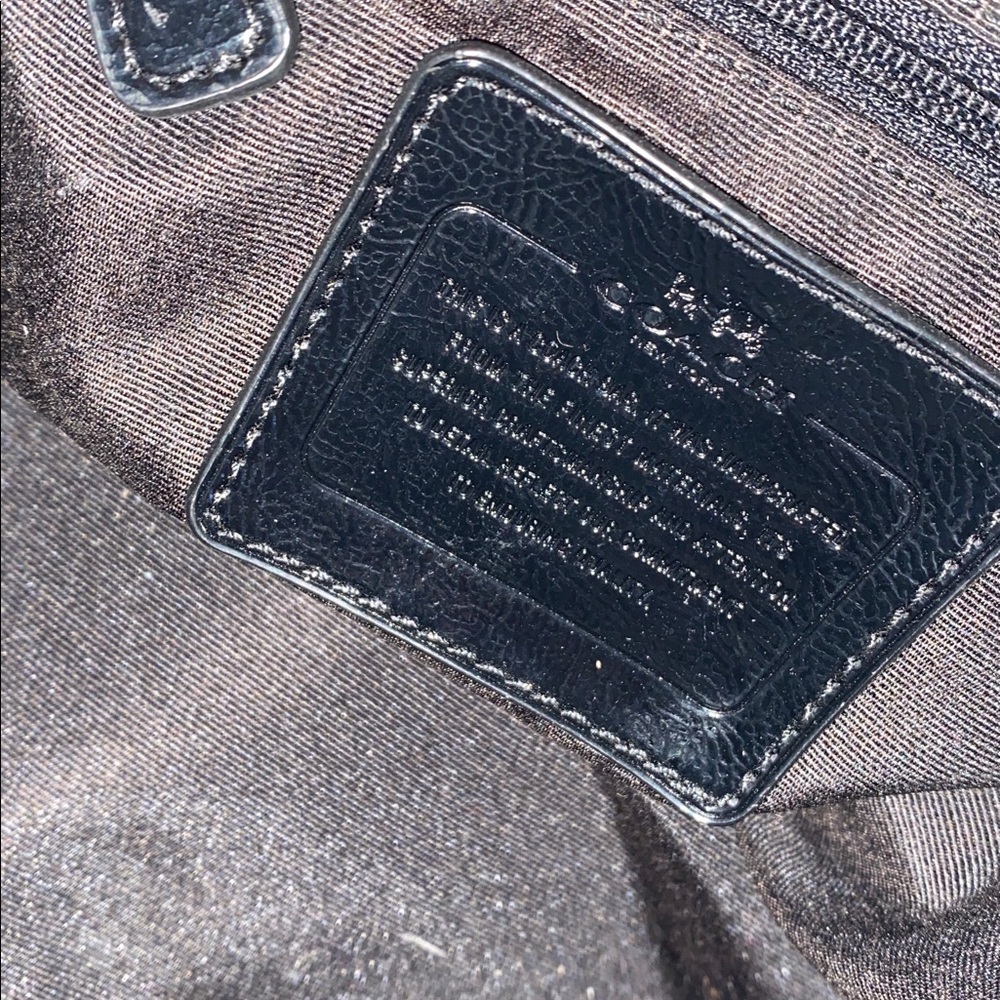 Coach Black and Brown Satchel - Picture 10 of 10